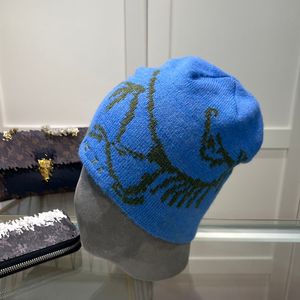 Tasarımcı Erkekler Örme Şapka Sokak Moda Sonbahar/Kış Sıcak Açık Kapak Unisex Rahat Caps