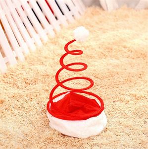 Świąteczne dekoracje dekoracja czapka urodzona Pography Spring Po Props Baby Love Hat Red Striped Long Tail 1PCS 5ZHH150