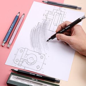5.6mm Sketch için Otomatik Kalem 4B 6B 8B Hareketli Çizim Kalemleri Estetik Kırtasiye Sanat Malzemeleri