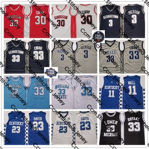 Ncaa Ed Basketball Allen Iverson Jersey Vince Carter Charles Barkley Kevin Garnett Tracy Mcgrady Malone Dennis Rodman Derrick Rose