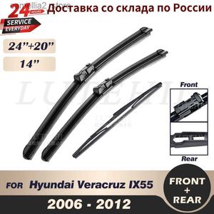 Tergicristalli Tergicristallo Anteriore Spazzole Tergicristallo Set Per Hyundai Veracruz IX55 2006-2012 2007 2008 2009 2010 2011 Parabrezza Parabrezza 24 