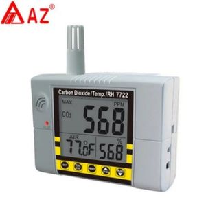 AZ7722 3 IN 1 Air Quality Monitor CO2 Temperature Humidity Tester Meter Carbon Dioxide Tester CO2 Gas Detector Analyzer Meter