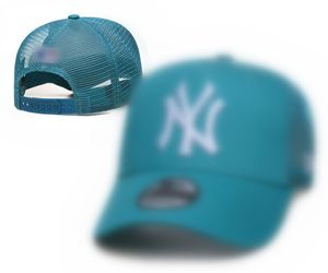 List do projektowania mody New York Men Hats Baseball Cap Ball Caps for Man Woman Regulowane kubełko czapki kopuły najwyższej jakości czapka n-5