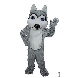 Halloween FRIENDLY HUSKY Costumi mascotte Personaggio dei cartoni animati Donne adulte Uomini Vestono Carnevale Adulti unisex