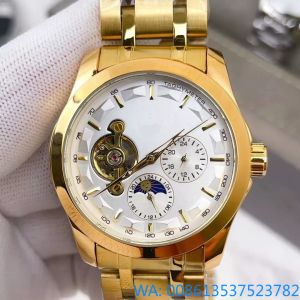 Yupoo 2023 Ny helt original Business Men's Tissotswhd Watch Classic Round Case Mechanical Watch Wristwatch Clock Rekommenderad Orologio Uomo Mens Designer Watch