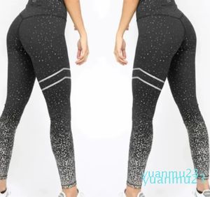 Yoga Outfits Bronzing Gedruckt Frauen Hosen Sport Legging Workout Fitness Kleidung Jogging Laufhose Gym