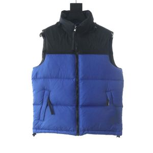 冬のデザイナーダウンベスト最高品質のメンズレディースパフジャケットパーカスコートマン用のノースリーブジャケットベストウィンドブレーカージャケットサイズS-2xl