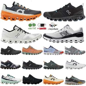 Ayakkabı Bulutu Koşu Bulutu X Shif Yol Eğitimi Erkekler İçin Fitn Fitn Fok Şok Jogger Trainers Cloudnova Form Cloudvistablack Cat 4s Tns Me