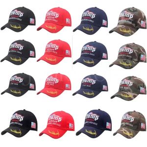 Party Donald Trump 2024 Hats US Presidential Election Baseball Caps Adjustable Outdoor Sports Trump Hat