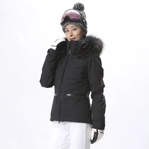 Jaquetas de esqui correndo rio marca feminina alta qualidade jaqueta de esqui inverno quente com capuz jaquetas esportivas profissional outdoor2001 231107