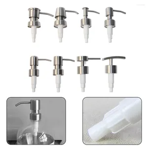 Liquid Soap Dispenser Pump Head 304 Stainless Steel Lotion Bottle Press Bathroom Accessories