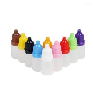 Bottiglie di stoccaggio 3ml5ml10ml15ml20ml Collirio Bottiglia Trasparente Piccolo Orecchio di Plastica Spremere Dispense Bocca Affilata Pigmento