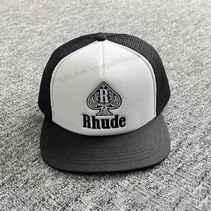 Ball Caps Tide Brand American Truck Hat 2023 Casual Mens and Womens W tym samym stylu Flat Brim Baseball Autumn and Winter