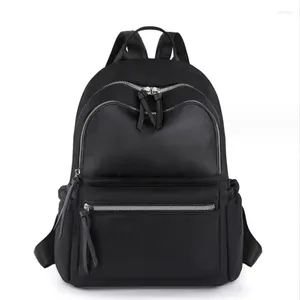 Schultaschen Damen Casual Rucksack Leicht Spritzwassergeschützt Reise Student Schultasche Frau Oxford Umhängetasche Handtasche