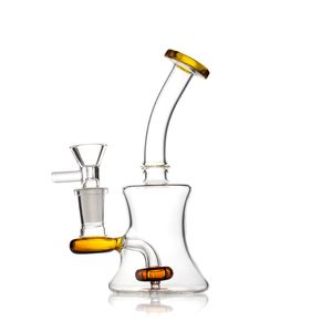 6.5 Inches hookah Bongs Oil Rigs With Free Bowls 14mm Female Heady Beaker Dab Water Pipes
