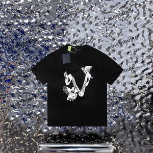 Xinxinbuy Men Men Designer Tee Tee Trub