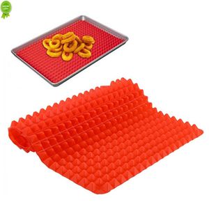 New Silicone Cooking Mat Pyramid Sheets Silicone Mat Silicone Baking Mat Cooking Pan BBQ Pyramid Pan Raised Silicone Baking Sheet