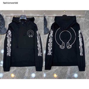 Hot 3A Clássico Mens Zipper Ch Hoodies Designer Ferradura Sânscrito Cruz Impressão Pulôver Coração Com Capuz Suéter Mulher De Luxo Jackts Fate 100 11