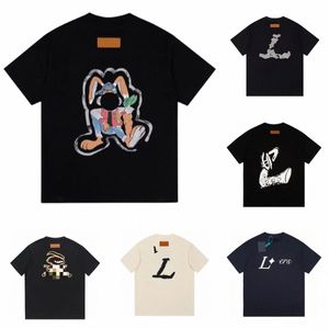 남성 여성 디자이너 T 셔츠 louiseitys 패션 Viutonitys 브랜드 Tshirts 느슨한 고급 패션 셔츠 반바지 반바지 소매 캐주얼 대형 문자 인쇄 clto n9x6#