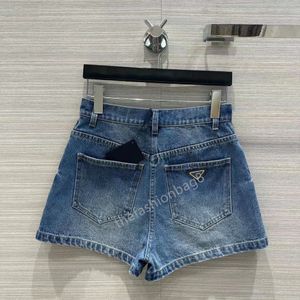 2023s shorts jeans para mulheres designer letra calça moda moda alta cintura mulher curta calça hiphop streetwear