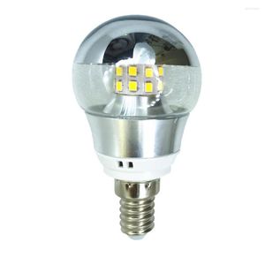 Shadowless Bulb BA15S E14 Semi-plating Mercury E12 Reflective Shadow E17 Side Glowing