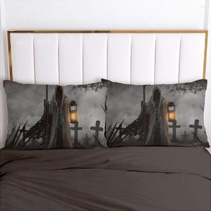 Pillow Case 1pc Cartows Hallowmas Cover Bedding Possing Pillowcovers Dekoracyjne 50x70 dla dzieci śmierć dziecka