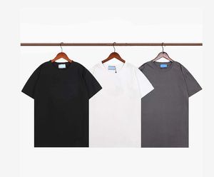 Женская футболка Дизайнерская мужская мода Хлопковая повседневная футболка с коротким рукавом Черная женская футболка с круглым вырезом Повседневная рубашка с надписью на груди Роскошная одежда