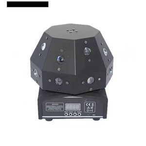 Moving Head Lights LED -svamp Moving Head Laser Light RGBW Färg med DMX -kontroll för Disco DJ Pub Party Wedding Party LED Moving Laser Light Q231107