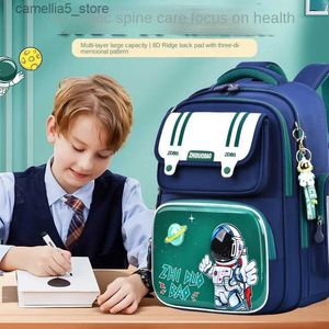 Rucksäcke Kinder Schultaschen Jungen Kinder Rucksack Primäre Orthopädische Mädchen Schulrucksack Wasserdichte Schultasche Büchertasche mochila Q231108