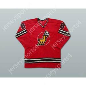 Anpassad Danny Gruen Michigan Stags Hockey Jersey Top Stitched S-M-L-XL-XXL-3XL-4XL-5XL-6XL