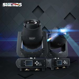 Moving Head Lights Shehds LED BEAM SPOT 200W Moving Head Lighting DMX Disco LED Light Part DJ Laser Luz Projektor Q231107