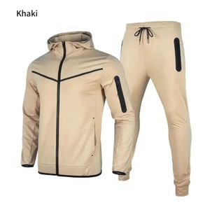 2023 Mens Tracksuit Sweat Suits Jogger Suit Jacket Pants Men Sportwear Two Piece Set All Cotton Autumn Winter Running Pant Tech Fleece