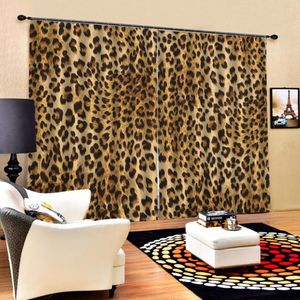 tigre Natura Stampa artistica, Tende Soggiorno Arredamento camera da letto 2 pannelli Ganci Tende per finestra Tende modello tigre Tenda oscurante