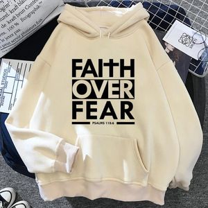 Kvinnors hoodies Bible Faith Jesus Kvinnor Svett Y2K Kawaii Eestetisk grafisk tröja Sweatshirts Harajuku Hooded Shirt