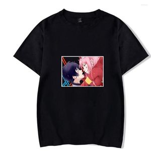 Magliette da uomo Zero Two T-shirt girocollo casual maniche corte vestiti per ragazze