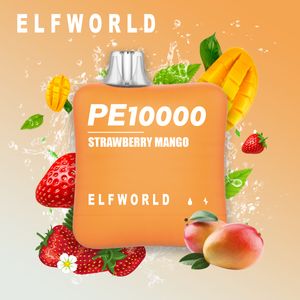 Elfworld PE 12000 Puffs 22 Geschmacksrichtungen 500 mAh 0 % 2 % 5 % 18 ml Vorgefülltes Kissen Stil schöner Look Puffs milderer Geschmack Blatt Neuankömmling Vipe Pi 9000 Großhandel Vape Einwegartikel