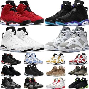 Jumpman 6 tênis de basquete homens mulheres 6s Toro Bravo Amarelo Ocre Cool Grey Georgetown Metálico Prata Vermelho Oreo Britânico Khaki Mens Treinadores Sapatilhas Esportivas