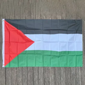 ZK20 100% Polyester 3 x 5 Ft 90X150cm palestine flag wholesale factory price