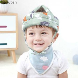 Pillows 1pc Baby head pillow anti-fall device Head protective pad summer anti-bump head learning to walk baby four seasons toddler hatL231107