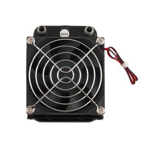 Freeshipping nyaste aluminium 80mm vattenkylning kyld radvärmeväxlare Radiatorfläkt för CPU PC Eletronic Hot Nraos