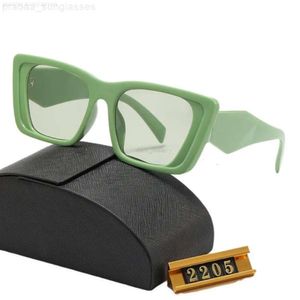 Óculos de sol masculinos de grife para mulheres Pradda Cat Eye Shape 276 Mica Óculos de sol à prova de UV Luz forte Óculos de sol de luxo para homens / mulheres ao ar livre Beachdzyq