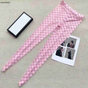 best Designer Women Socks Brand Geometric Pattern Girls' Stockings 1 Pair 1 Box Classic Comfortable and Breathable Ladies Nov06