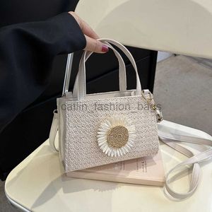 Umhängetaschen Damen Soulder Bag Sun Straw Weaving und Taschen Luxus Designer Cross Border Bag 2023 New Summer Beach Topcatlin_fashion_bags