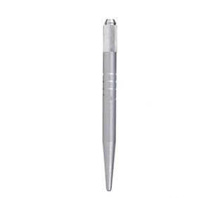 Machines clip silver professional permanent makeup pen 3D embroidery make up manual pens tattoo eyebrow microblade7575510