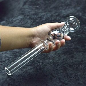 Jumbo Dual Bubbles Oil Burner Pipe Smoking Pipes 11 inch Big size With a fantastic capacity