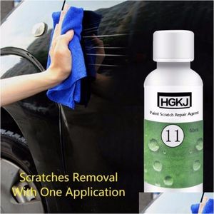 Care Products 20ml Car Polish Paint Fair Scratch Agent Plishing Wax Coating Kit HGKJ-11 Drop Drop Droplies Hopiles Motorcycles Cleaning DH7XS