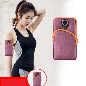 5.5-6inch Running Arm bag Waterproof Men women Phone Cases Cover Gym Sports Fitness Armband bags