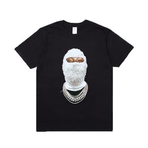 Koszulki mężczyzn ih nom uh nit koszula hip hop streetwear Maskowane diamentowe koszule 3D Moda 1 1 Wysokiej jakości deskorolka bawełniana koszula 230407