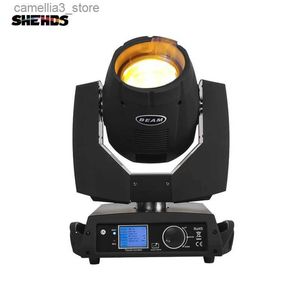 移動ヘッドライトShehds DJ Lights Flight Case and Beam 7R Moving Head Light Controler DJプロジェクターディスコボールパーティーステージコントロールDMX Q231107