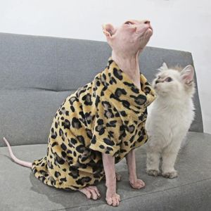 Trajes de gato roupas para sphynx moda inverno macio roupas quentes conforto engrossado roupas de gatinho sem pêlos